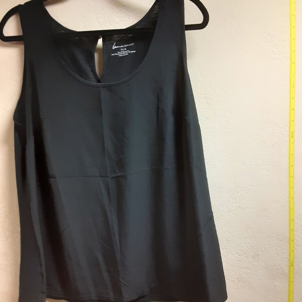 Black tank top